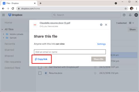 Image result for Dropbox File Sharing Tutorial