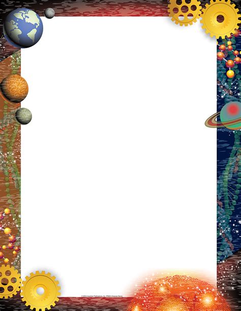 Science Page Border Design 的图像结果