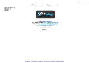Amazon web services tutorial - Amazon Web Se rvices About the Tutoria l ...
