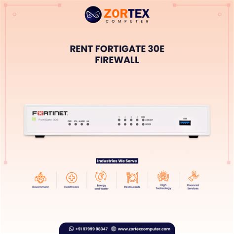 Rent FortiGate 30E Firewall