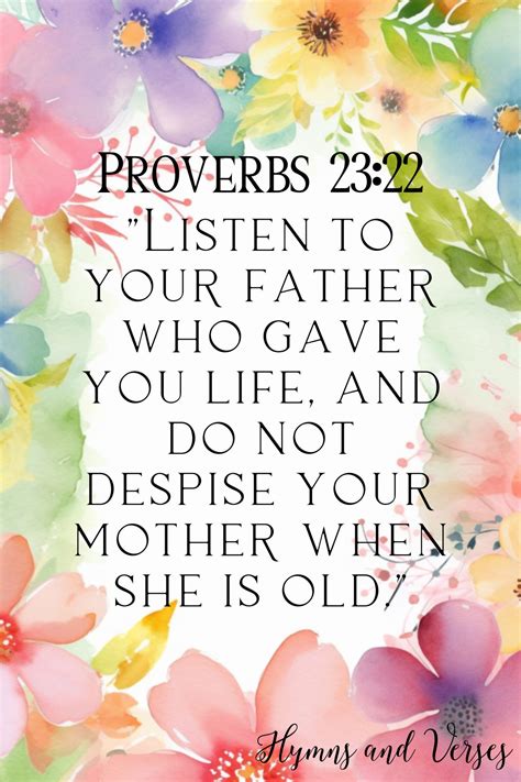 Bible Verses for Mothers Birthday | Hymns and Verses