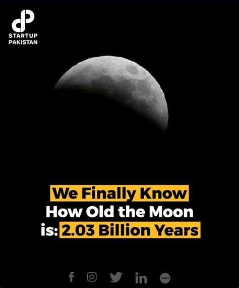 Chinese scientists have figured out the age of the moon at 2.03 billion ...