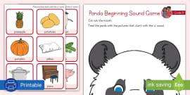 Gr. R Phonics Printable Game: S Sound