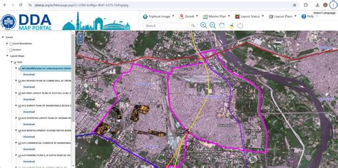 DDA GEO PORTAL - HELP MANUAL