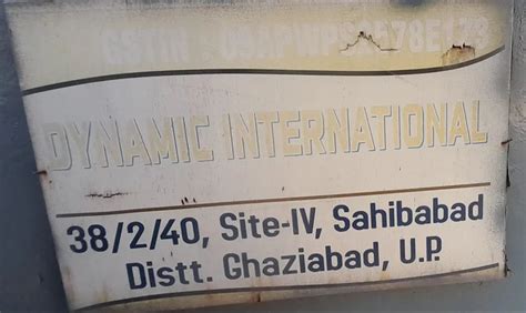Dynamic International - Manufacturer from Ghaziabad, India | Introduction