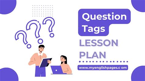 Image result for ESL Question Tags Grammar Lesson Plan