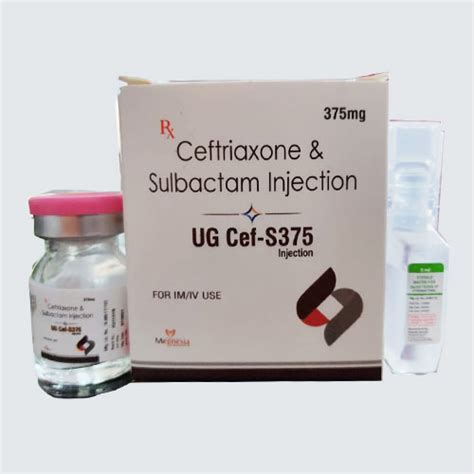 UG-CEF S 375MG Injection Monark Biocare Private Limited