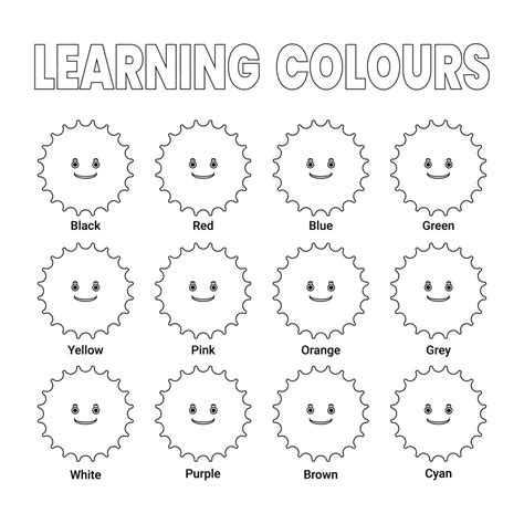 Learning colors for kids | Premium Vector
