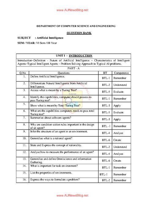 CS8691-QB - DEPARTMENT OF COMPUTER SCIENCE AND ENGINEERING QUESTION ...