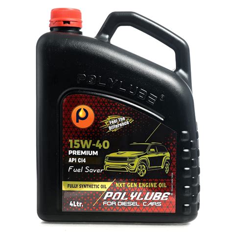 Polylube Military Grade Engine Oil 15W40 (04 L Pack) : Amazon.in: Car ...