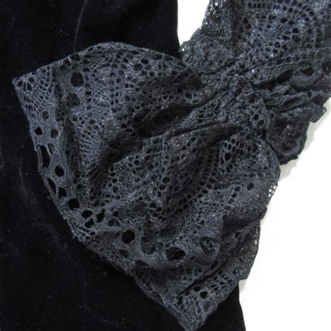 Buy NWT The Vampire's Wife x H&M Neo-Gothic Mini in Black Velvet Lace ...