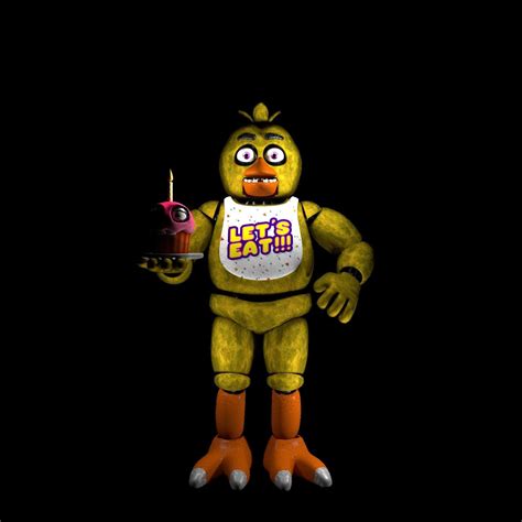3D model Chica The Chicken - FNAF VR / AR / low-poly | CGTrader