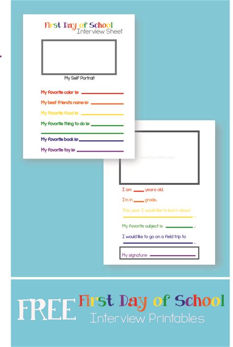 Worksheet School Application Interview 的图像结果