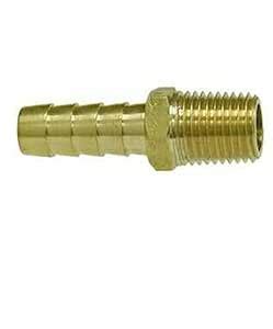 Moeller Brass Fuel Line Hose Barb (Male 1/4" x NPT 5/16") : Amazon.in ...