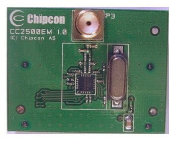 CC2500EMK: 2.4GHZ, 500kbps ISM XCVR
