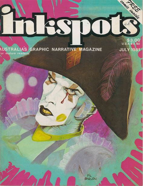 INKSPOTS (1981) #2 AUSTRALIAS GRAPHIC NARRATIVE MAGAZINE (VF) - Kings ...
