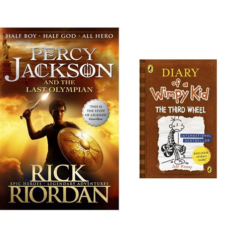 Buy Percy Jackson and the Last Olympian (Book 5) & Diary of a Wimpy Kid ...