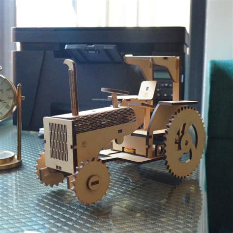 DIY 3D Rusty Tractor Model Kit for 8+ Year old Kids – Mittimate