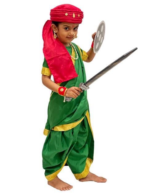 Sarojini Naidu Costume for Girls |White Saree with Border | Freedom Fi ...