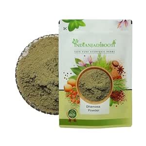 Buy IndianJadiBooti Dhamasa Powder – Herbal Ayurvedic Supplement ...