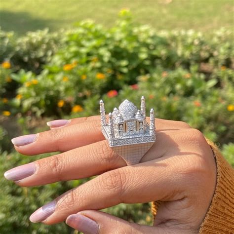 Taj Mahal Inspired Uniex Ring — A Tribute to India’s Iconic Heritage ...