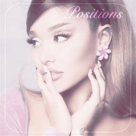 ariana grande positions album pink | Ariana grande poster, Pink ...