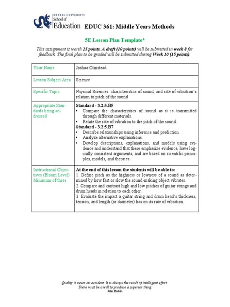 Image result for How to Write a 5E Lesson Plan