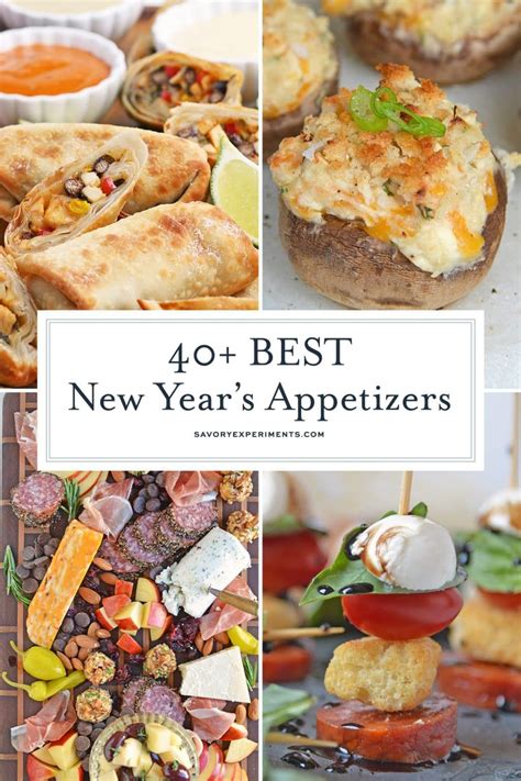 80+ BEST New Year's Eve Appetizers | New years appetizers, New year's ...