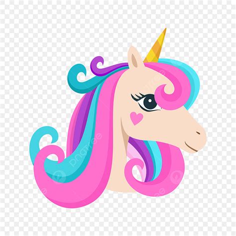 Unicorn Head Clip Art
