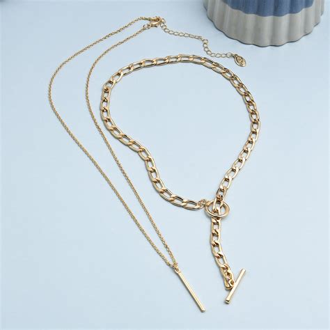 Accessorize London T Bar Multi Row - Accessorize India