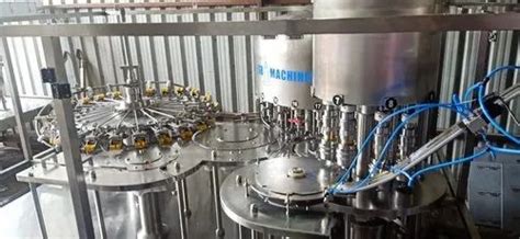 Rotary Rinsing Filling And Capping Machine - Glass Bottling Line Wishky ...