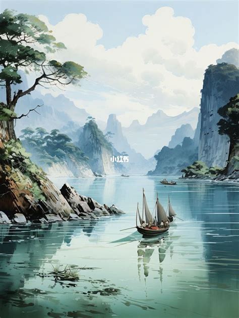 山水画 Ai 的图像结果