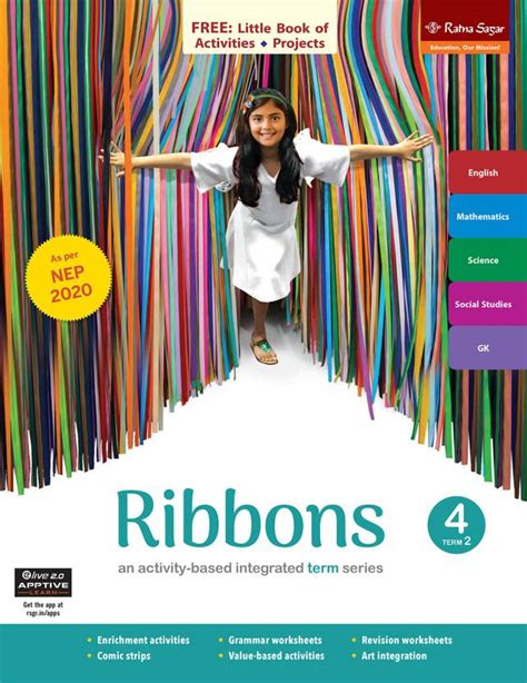 Ribbons Book 4 Term 2 (NEP 2020) | English, Maths, EVS, GK & Social ...