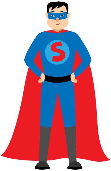 Super Hero Clip Art