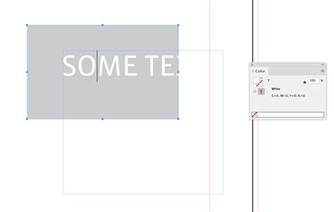 Image result for InDesign Blue Box