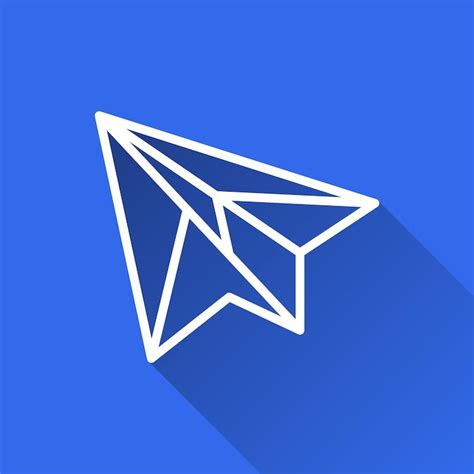 Telegram classic logo Images - Free Download on Freepik