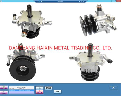 Auto vacuum Pump with Pulley, Toyota 3L - Vacuum Pump and Auto Parts