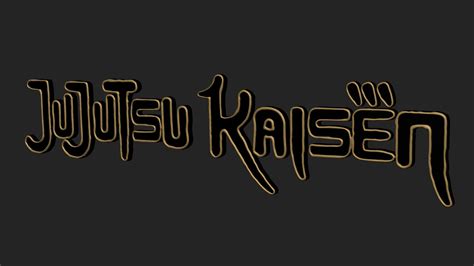 Fichier STL jujutsu kaisen LOGO 👨‍🎨・Design à télécharger et à imprimer ...