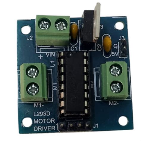 L293D 4 Channel DC Motor Driver – Robocraze