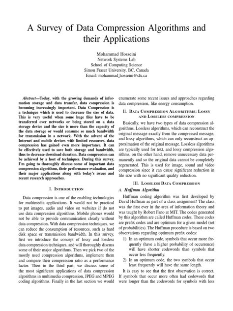 Image result for Data Compression Applications