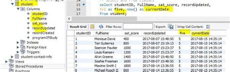 Create a database to store your academic records using the guidelines ...