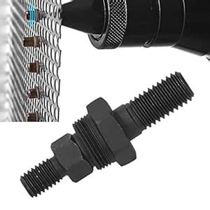 Rivet Nut Gun Head, Black Rivet Gun Head 10mm One-Piece Molding for ...