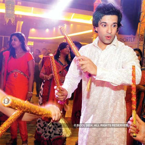 Aamir Ali performs Dandiya at the opening of Gaur Central Mall by ...