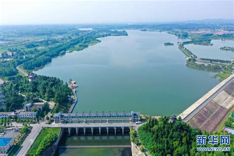 河南光山:龙山湖国家湿地公园风景如画 - 新华网河南频道