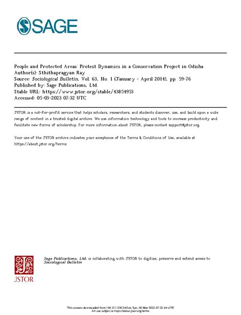 5 Ray People and Protected Areas - People and Protected Areas: Protest ...
