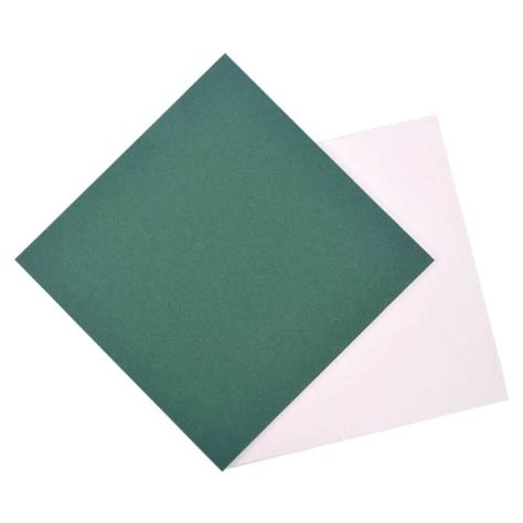 4x4 Green Cardboard Sheet | Green Corrugated Cardboard