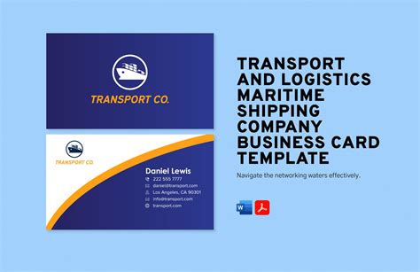 Transport Company Letterhead Template in Word, Google Docs - Download ...