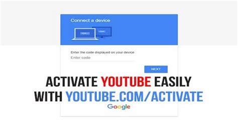 Image result for Youtube.com/Activate/Code Tutorial