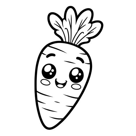 Vegetables Coloring Pages ᗎ Printable Painting Template in 2024 | Coloring pages, Painting ...