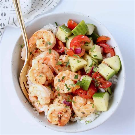 Mediterranean Shrimp Bowls | Recipe Cart | Recipe Cart